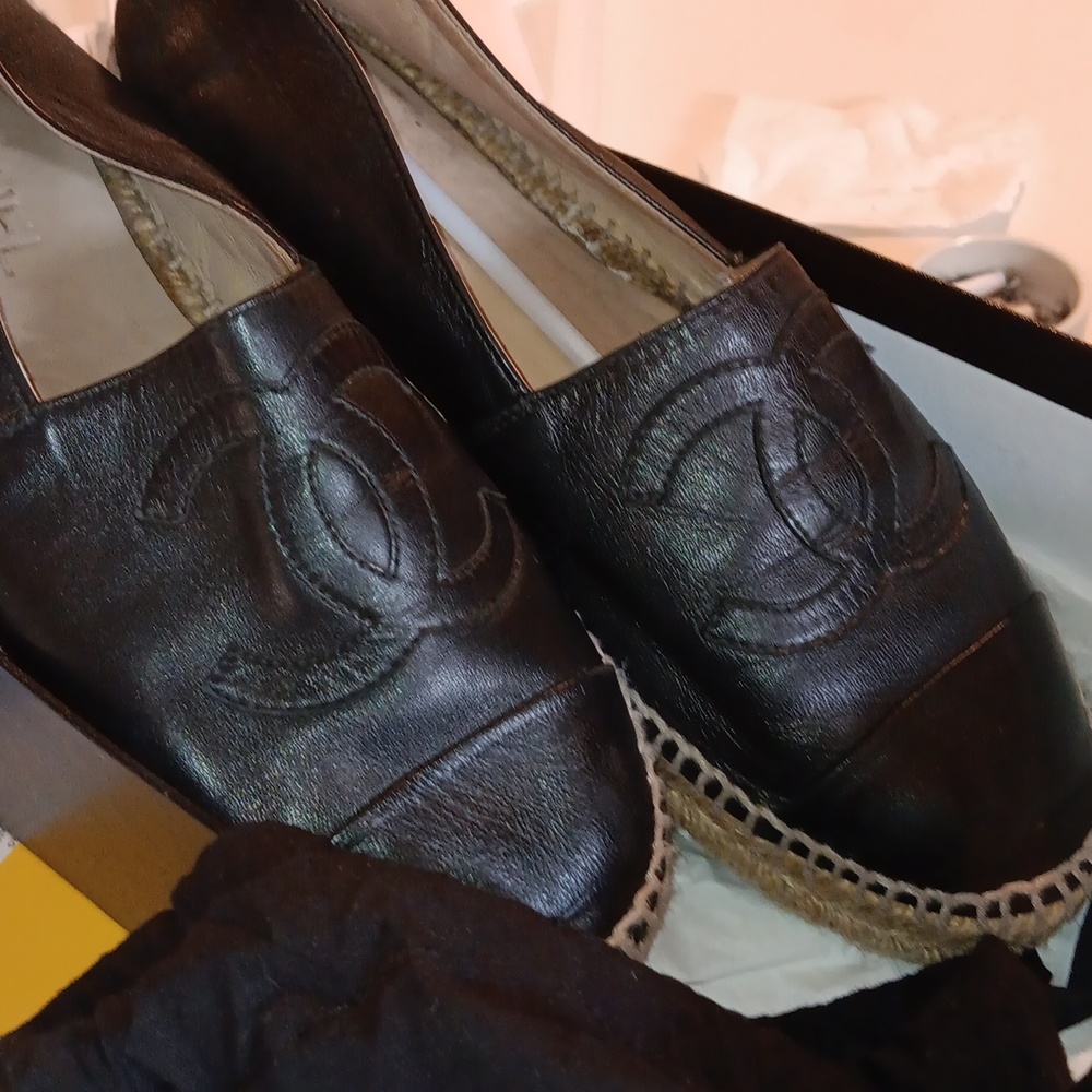 CHANEL Espadrilles size 38 (American 8)
